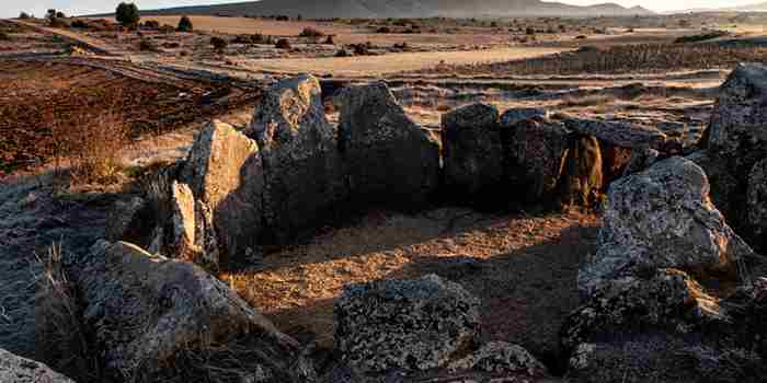 Solsticio en el dolmen de Cubillejo/Mazariegos